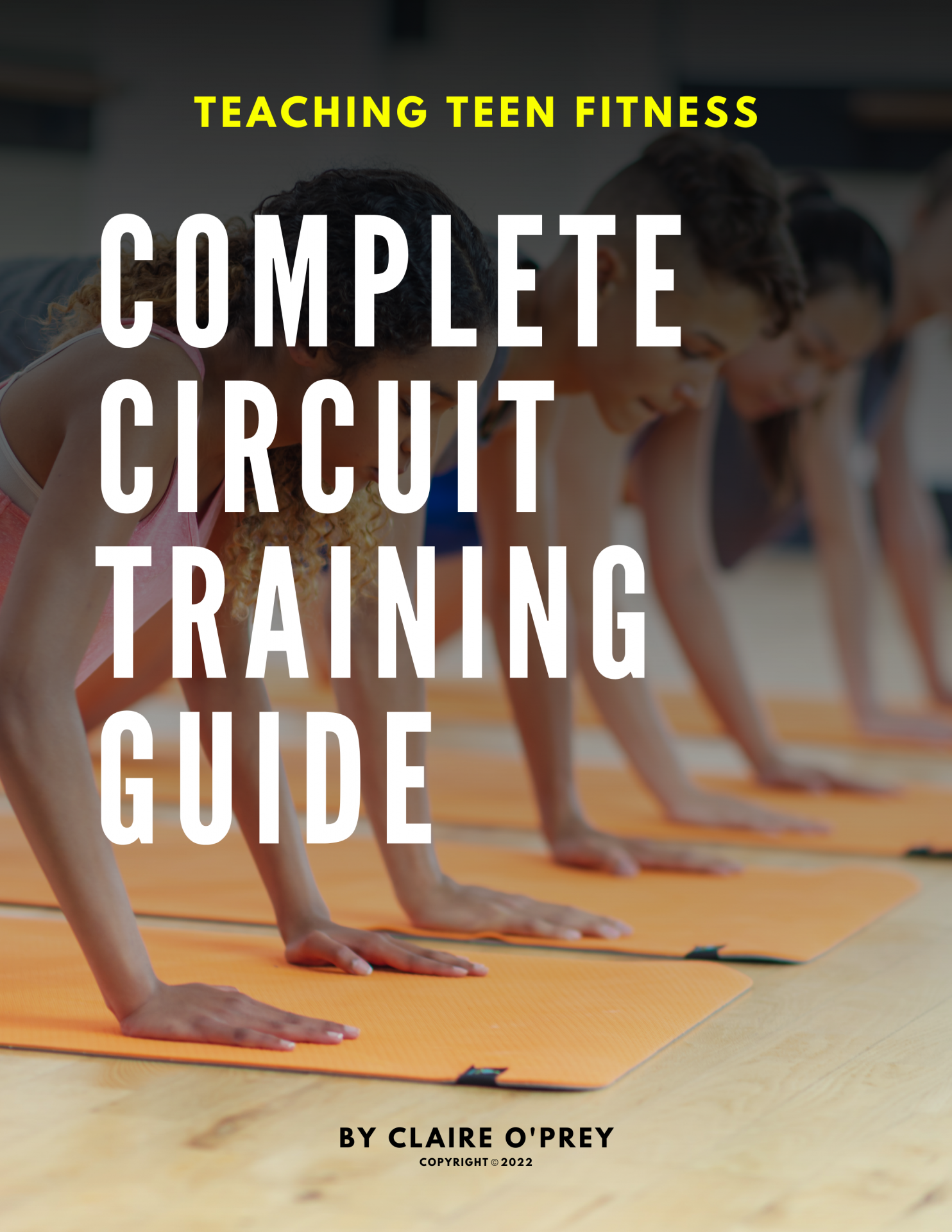 Complete circuit training guide book cover (8.5 × 11in)